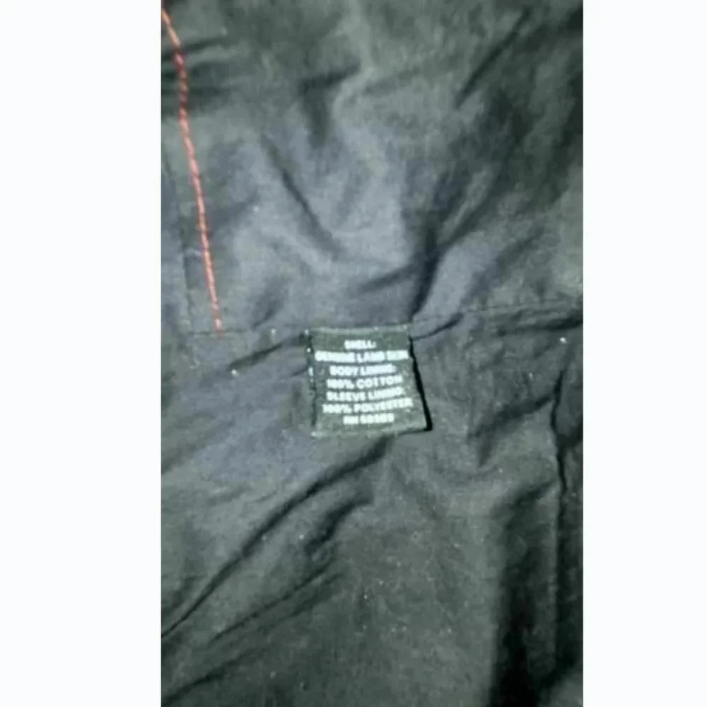 Murano Lambskin Leather Jacket Men's Large Like New - Picture 7 of 10